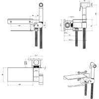 Lauter W09 S-TRAP 21900004 + гигиенический душ AquaTech 21LT0101CH (вертикальный выпуск) Image #22