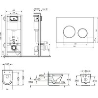 Lavinia Boho Relfix Biore Compacto Rimless 7 в 1 75110168 (black иск. камень) Image #2