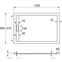 Cezares TRAY-AS-AH-120/80-30-W Image #2