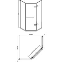 Adema Safier-90 (прозрачное стекло) Image #3