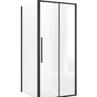 Niagara 130x80x195NG-84-13AB-A80B-34 (черный матовый/прозрачное стекло)