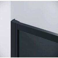 Grossman Cosmo 120x90x195 120.K33.02.1290.21.10 (черный матовый/тонированное стекло) Image #5