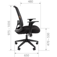 CHAIRMAN 535 LT (черный/черный) Image #5