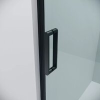 Grossman Classic 140x100x195 120.K33.04.1410.21.00 (черный матовый/стекло прозрачное) Image #2