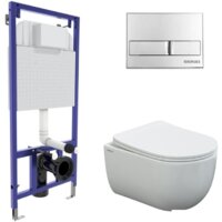 Berges Wasserhaus Ventas Rimless 043237 (с сиденьем)