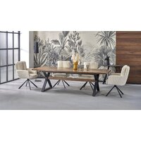 Halmar Baron 200-350/100/75 (орех/черный) Image #2