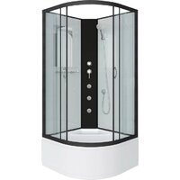 Niagara Classic NG-6709-14BKG 100x100x200 (прозрачное стекло/черный) Image #1