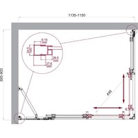 BelBagno LUCE-AH-21-115/90-C-Cr Image #9