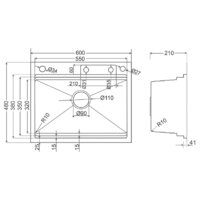 Roxen Stage Plus 560250-60B многофункциональная 8 в 1 (60*48/графит) Image #21