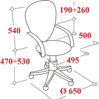 CHAIRMAN 535 LT (черный/серый) Image #11