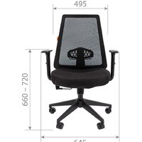 CHAIRMAN 535 LT (черный/серый) Image #4