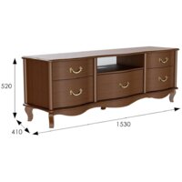 Мебелик Джульетта ТВ 2 (орех) Image #2