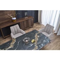 Halmar Armani 160-241/90/77 (черный мрамор/черный) Image #20