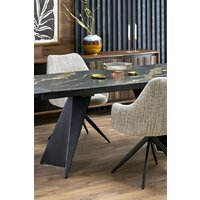 Halmar Armani 160-241/90/77 (черный мрамор/черный) Image #3