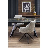 Halmar Armani 160-241/90/77 (черный мрамор/черный) Image #15