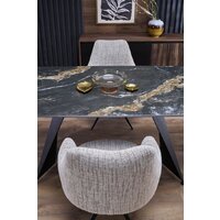 Halmar Armani 160-241/90/77 (черный мрамор/черный) Image #18