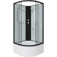 Niagara Classic NG-6709-14BK 100x100x200 (прозрачное стекло/черный) Image #1