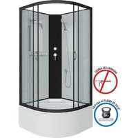 Niagara Classic NG-6709-14BK 100x100x200 (прозрачное стекло/черный) Image #2