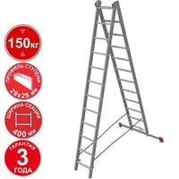 Новая высота NV 322 двухсекционная профессиональная 2x12 ступеней