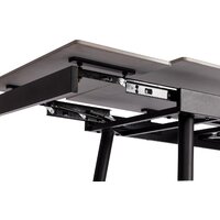 TetChair Lord Grey 180x80x75 (светло-серый/черный) Image #13