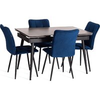 TetChair Lord Grey 180x80x75 (светло-серый/черный) Image #6