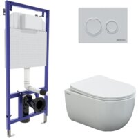 Berges Wasserhaus Ventas Rimless 043239 (с сиденьем)