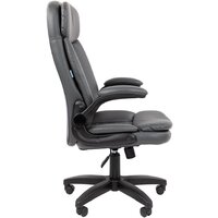 CHAIRMAN 533 (экокожа серый) Image #3