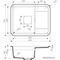 Omoikiri Tasogare 65-BL (черный) Image #2