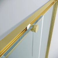 Grossman Galaxy 90x90x195 300.K33.01.9090.32.00 (золото сатин/прозрачное стекло) Image #5