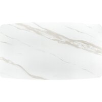 Halmar Alfredo 160-240/91/76 (белый мрамор/черный) Image #10