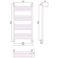 Сунержа Богема с полкой+ 1000х500 071-0223-1050 Image #3