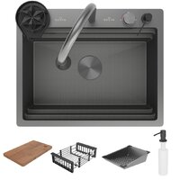 Roxen Stage Plus 560250-60-BS многофункциональная 8 в 1 (60*48/текстурный графит) Image #3