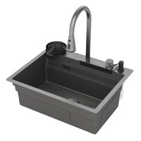 Roxen Stage Plus 560250-60-BS многофункциональная 8 в 1 (60*48/текстурный графит) Image #4