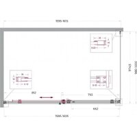 BelBagno SOFT_CLOSE-2-AH-1-160/100-C-Cr Image #6