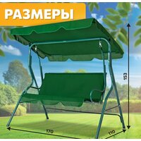 National Tree Company Simple с тентом К-1 DS-186 (зеленый) Image #8