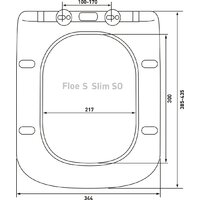Berges Wasserhaus Floe S Rimless + Visam Slim 525 EX-043244 (с сиденьем) Image #15