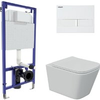 Berges Wasserhaus Floe S Rimless + Visam Slim 525 EX-043244 (с сиденьем)