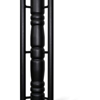 Sheffilton SHT-TU20/120/80 МДФ (черный муар/дуб сонома светлый) Image #5