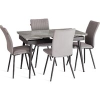 TetChair Lord Grey 180x80x75 (серый/черный) Image #17