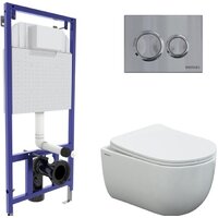 Berges Wasserhaus Ventas Rimless 043241 (с сиденьем) Image #1