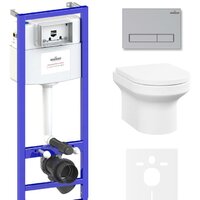 Lavinia Boho Relfix Grance Hill Rimless 6 в 1 87561003 (матовый хром пластик)