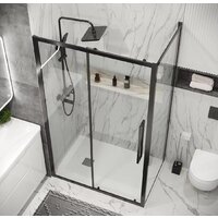 Grossman Cosmo 120x80x195 120.K33.02.1280.42.00 (графит сатин/прозрачное стекло) Image #9