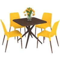 Sheffilton SHT-DS207 (коричневый/желтый/темный орех)