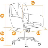 TetChair Garda (флок, синий) Image #10