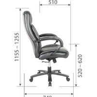 CHAIRMAN CH400 (экокожа черный) Image #5