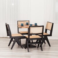 TetChair Loki дерево вяз/ротанг 51x44x86 (черный) Image #11