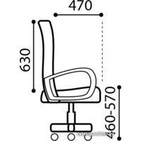 Brabix City EX-512 (черный) Image #7