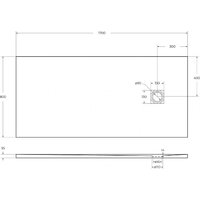 BelBagno TRAY-MR-UNO-AH-170/80-35-W-NO Image #5