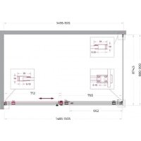 BelBagno SOFT_CLOSE-2-AH-1-150/90-C-Cr Image #6