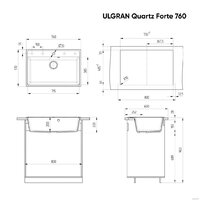Ulgran Quartz Forte 760 (космос) Image #3